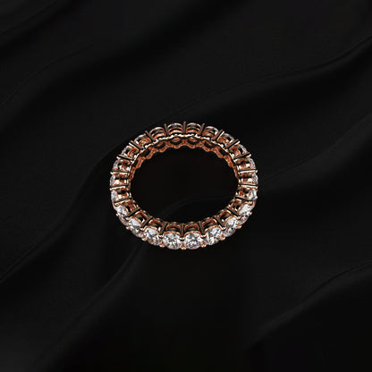 Oval Cut Diamond Eternity Band | Earthly Jewels