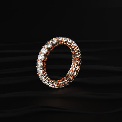 Oval Cut Diamond Eternity Band | Earthly Jewels