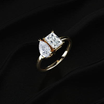 Pear Diamond Ring
