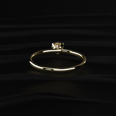 0.3 Ct Solitaire Diamond Engagement Ring | Earthly Jewels