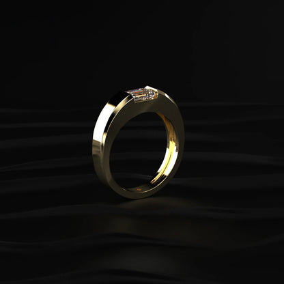 Emerald Cut Diamond Ring