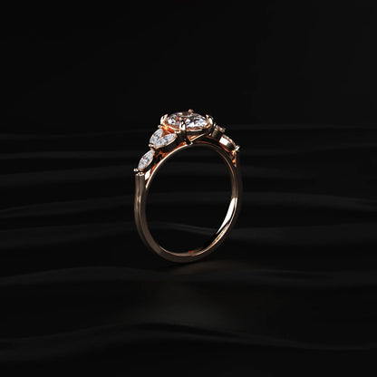 Oval Cut Diamond Ring
