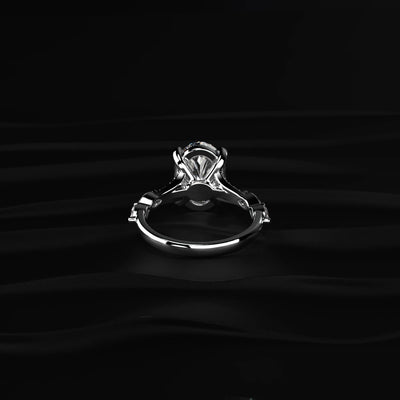 Marquise Side Stones