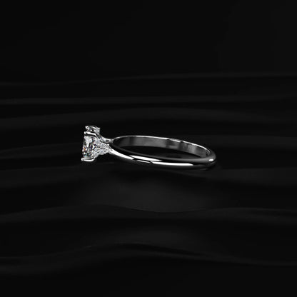 Cushion Cut Diamond Engagement Ring | Earthly Jewels