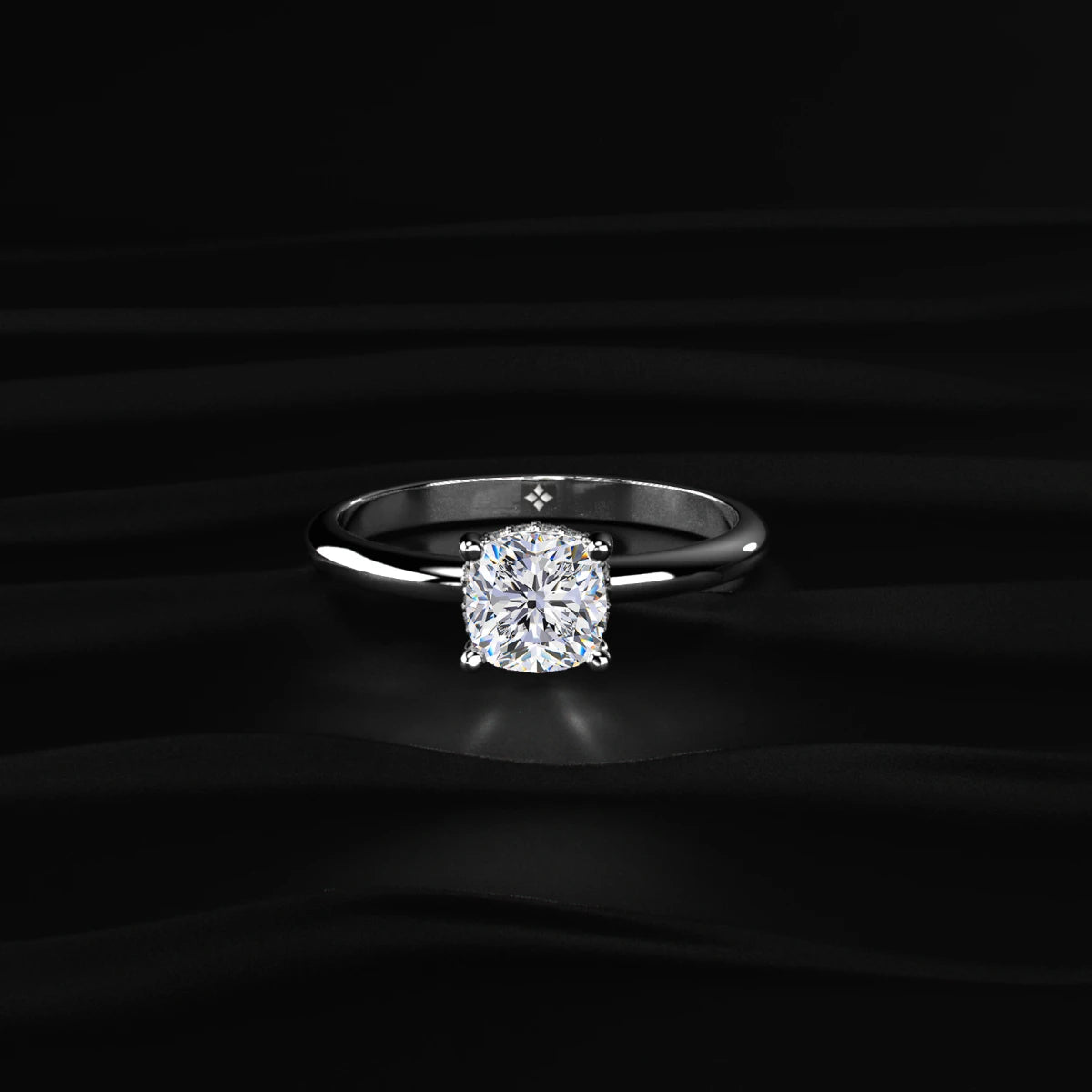 Cushion Cut Diamond Ring