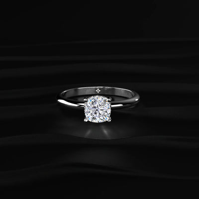 Cushion Cut Diamond Ring