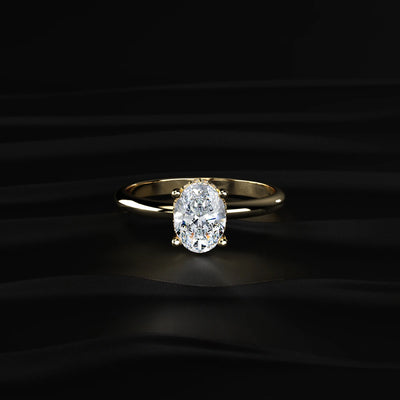 Oval shape Diamond Ring