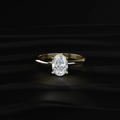 Oval shape Diamond Ring