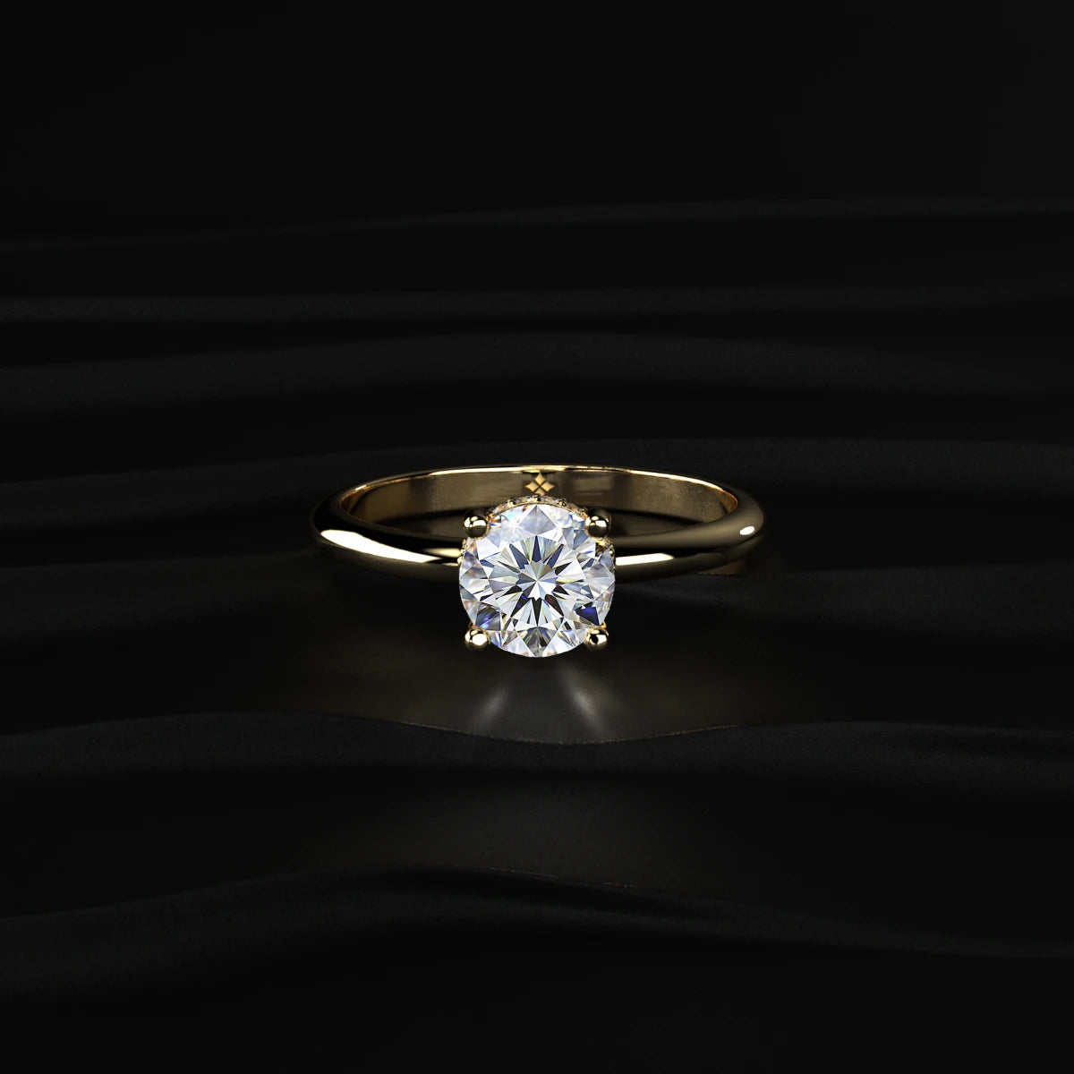 Round Cut Diamond Ring