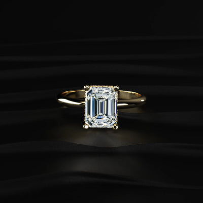 Emerald Cut Diamond Ring