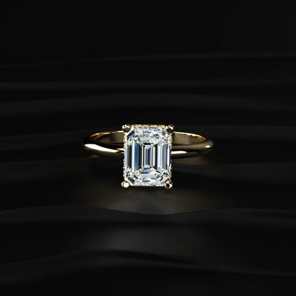 Emerald Cut Diamond Ring