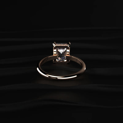 Radiant Cut Diamond Engagement Ring | Earthly Jewels