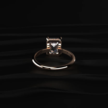 Radiant Cut Diamond Engagement Ring | Earthly Jewels