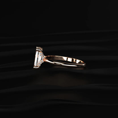 Radiant Cut Diamond Engagement Ring | Earthly Jewels