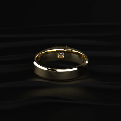 Asscher Diamond Ring
