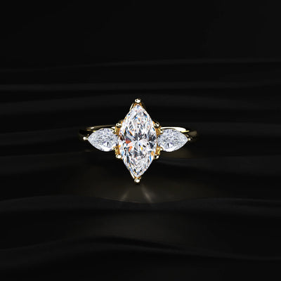 Marquise Cut Diamond Ring