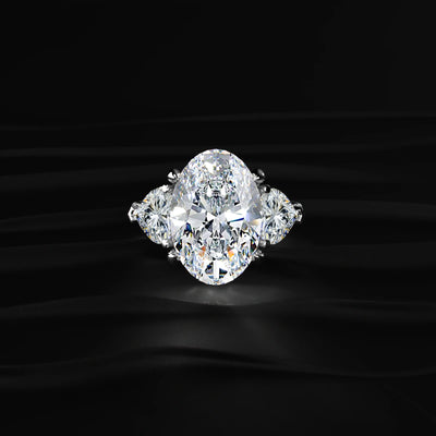 Oval Cut Diamond Ring