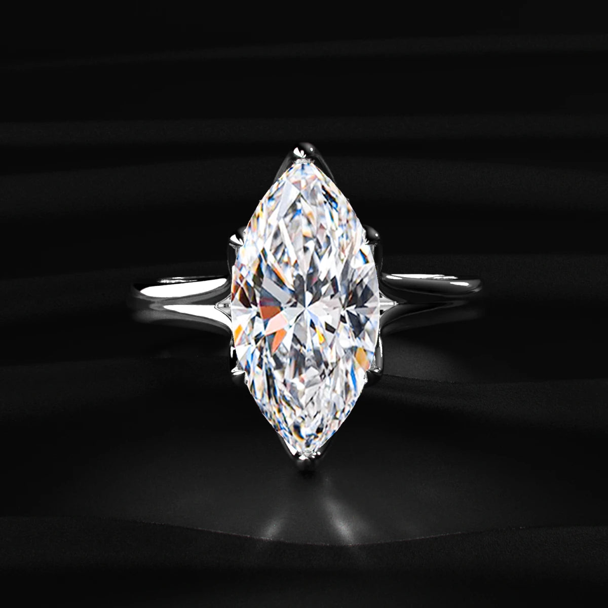 Marquise Cut Diamond Ring