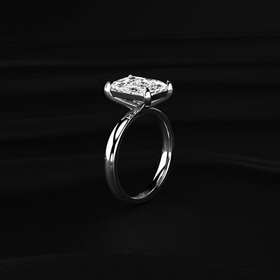 Radiant Cut Engagement Ring
