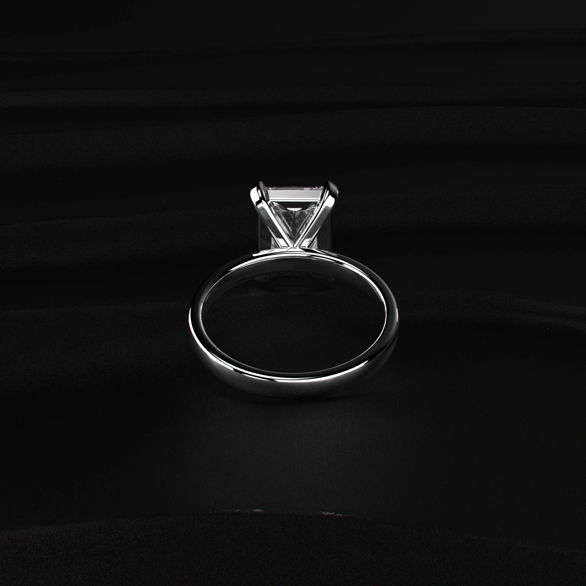 Radiant Cut Diamond Engagement Ring