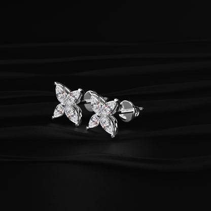 4 Marquise Diamond Earrings | Earthly Jewels