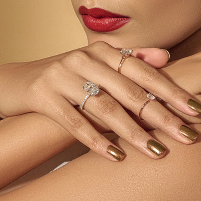 3Ct Oval Diamond Ring | Earthly Jewels #diamond-shape_oval