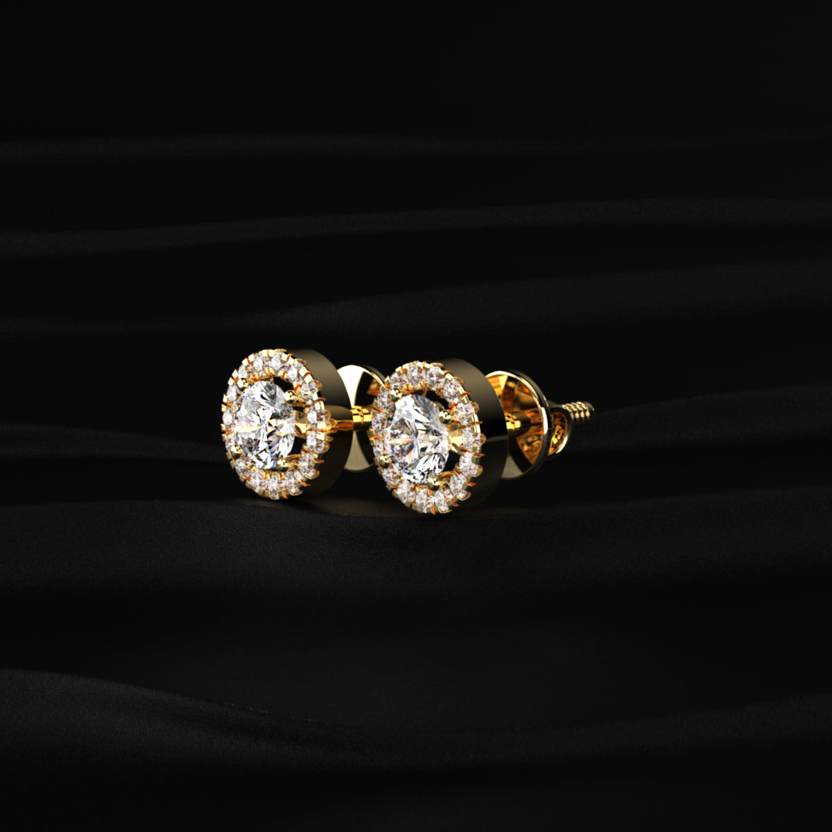 Round Hal o Earrings | Earthly Jewels