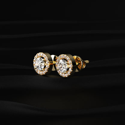 Round Hal o Earrings | Earthly Jewels
