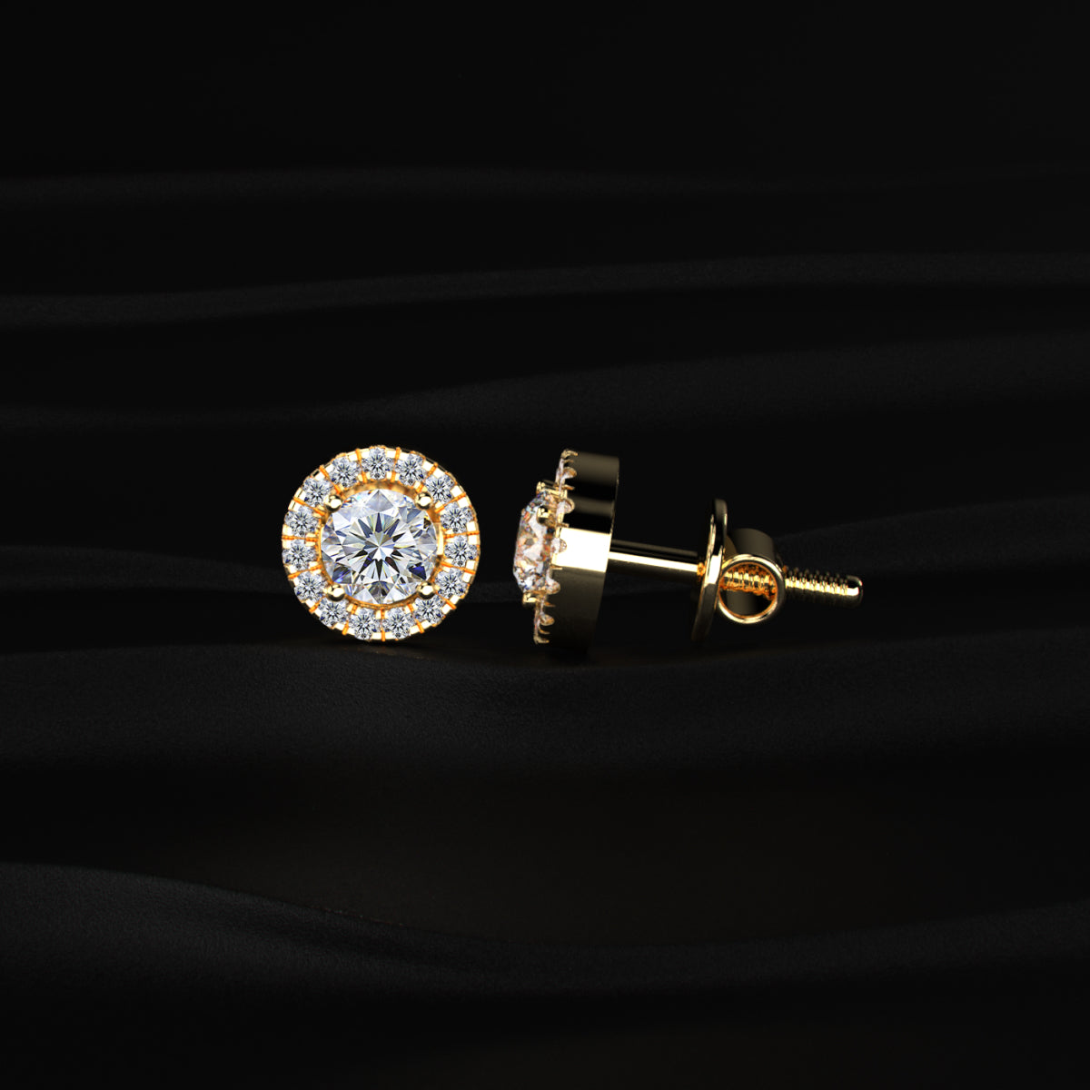 Round Hal o Earrings | Earthly Jewels