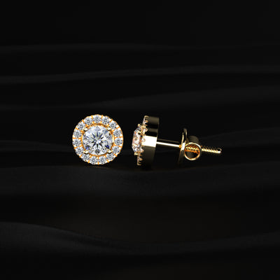 Round Hal o Earrings | Earthly Jewels