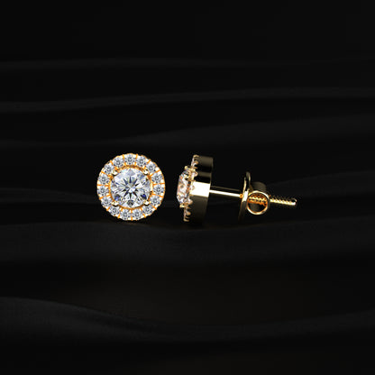 Round Hal o Earrings | Earthly Jewels