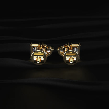 Lab Diamond Radiant And Heart Cut Toi Et Moi Earrings | Earthly Jewels   