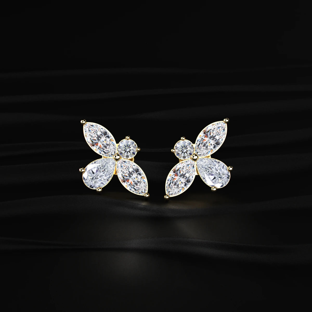 Butterfly Stud Earrings