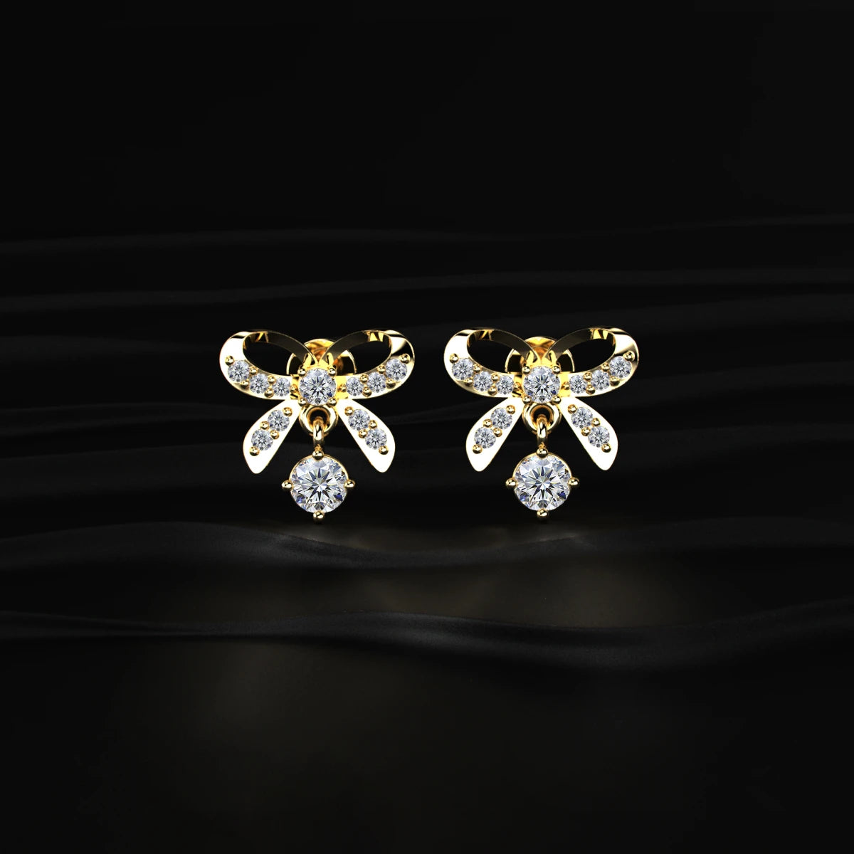 Bow Stud Earrings