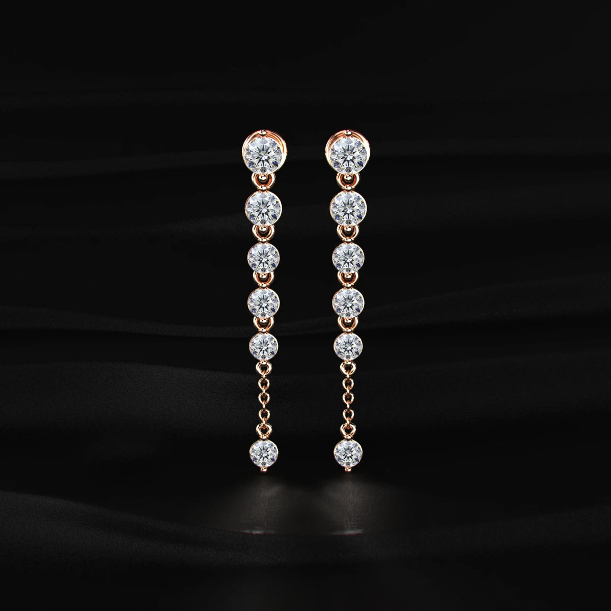  Lab Grown Diamond Drop Earrings
