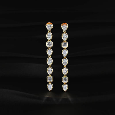 Lab Grown Diamond Drop Earrings