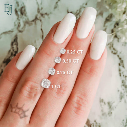 0.5Ct Cushion Beauty Ring