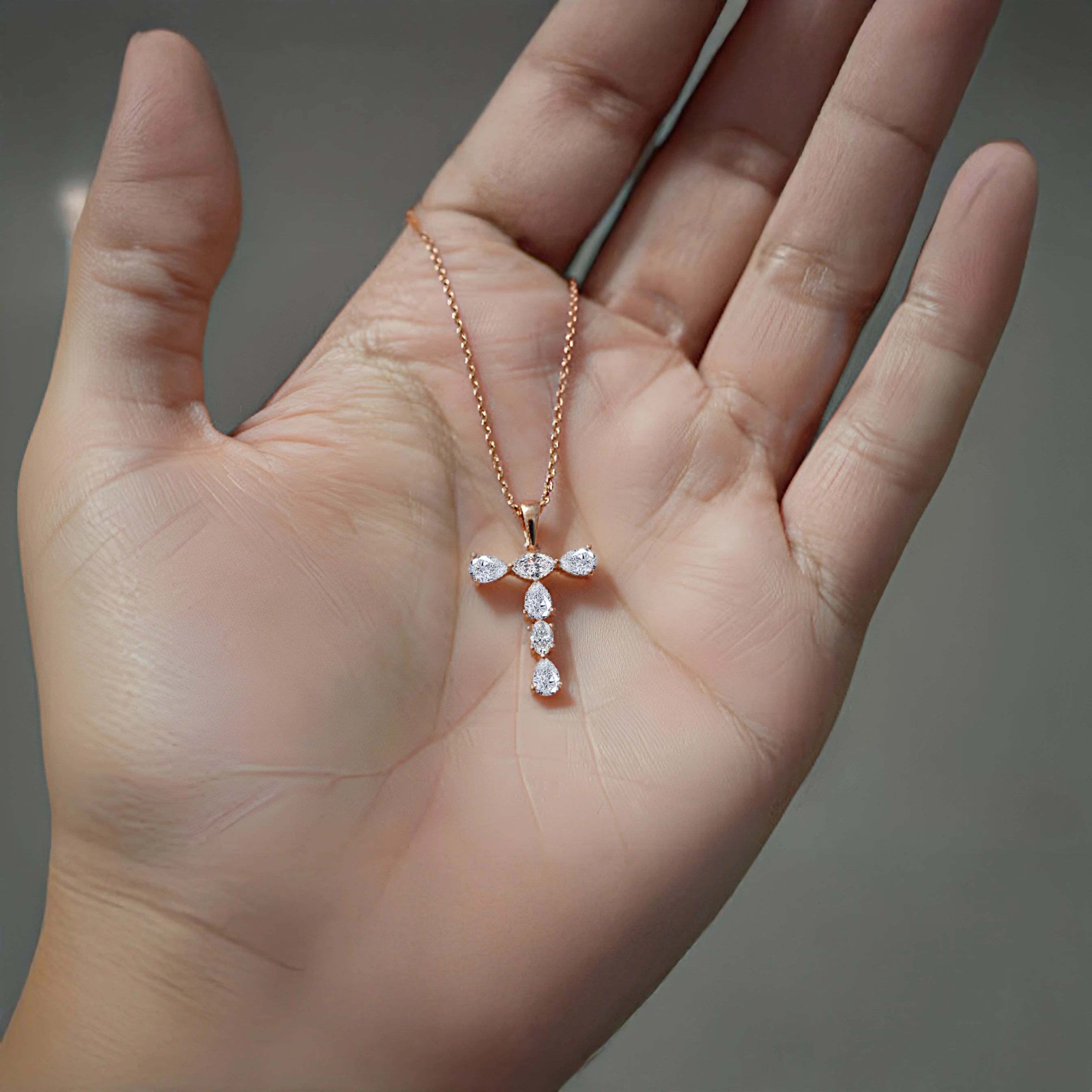 T Alphabet Diamond Pendant | Earthly Jewels