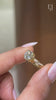 Round Diamond Ring With Twisted Pave Band | Earthly Jewels