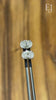 Oval Diamond Solitaire Earrings With Hidden Halo | Earthly Jewels | Video