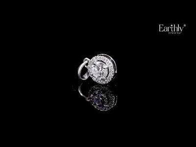 Round Halo Pendant | Earthly Jewels