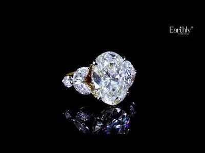 The Sovereign Oval Solitaire Ring | Earthly Jewels