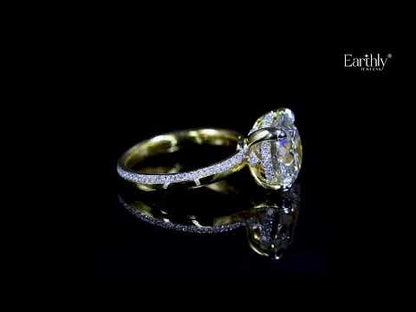 Majestic Round Solitaire Ring