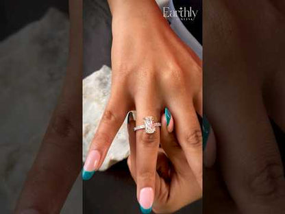Basket of Mixed Cushion Solitaire Ring