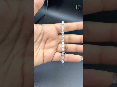 Multi Shape Diamond Tennis Bracelet | Earthly Jewels