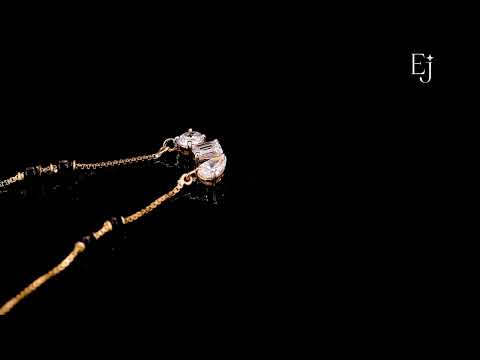 Three Mix Shape Pendant Mangalsutra | Earthly Jewels