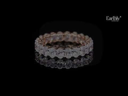 Oval Cut Diamond Eternity Band | Earthly Jewels