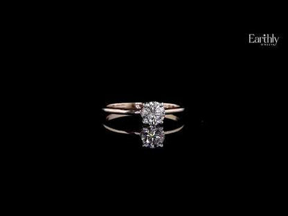 Round Shape Solitaire Ring | Earthly Jewels