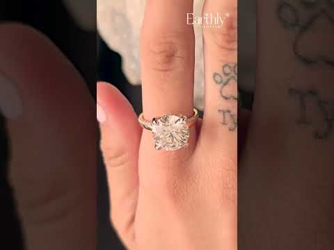 Majestic Round Solitaire Ring