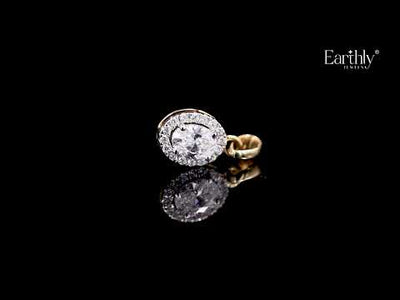 Oval Halo Pendant | Earthly Jewels